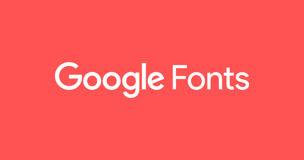 Fonts from Google