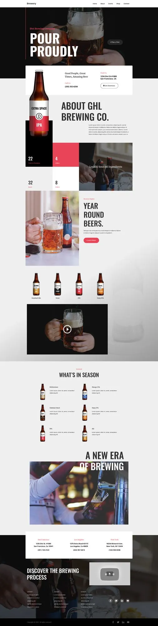 Brewer Website