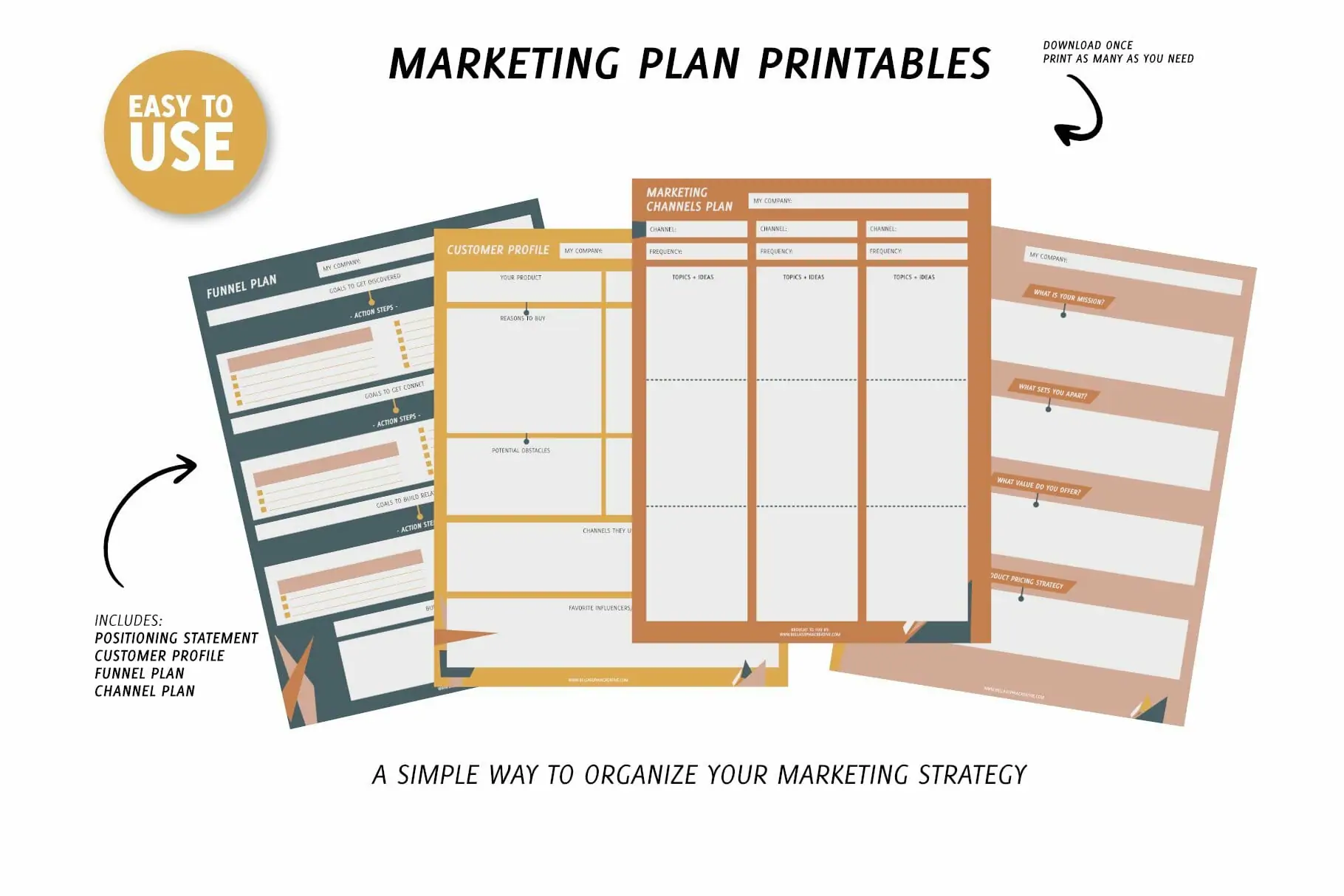 Free Marketing Plan Templates